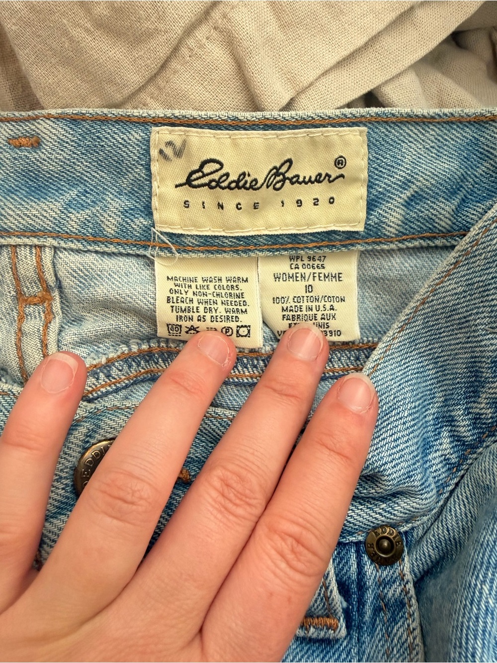 Classic 90s Eddie Bauer Mom Jeans